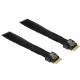Inter-Tech SFF-8654 4i 0,7 m 24 Gbit/s Negro